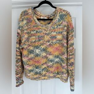 Multicolor Knit Sweater